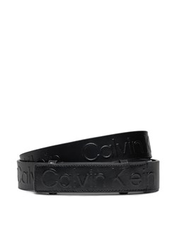 Calvin Klein Pasek Damski Gracie Belt 30Mm K60K611583 Czarny ze sklepu MODIVO w kategorii Paski damskie - zdjęcie 168381049