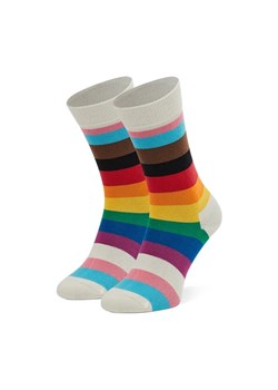 Happy Socks Skarpety wysokie damskie PRS01-0200 Kolorowy ze sklepu MODIVO w kategorii Skarpetki damskie - zdjęcie 168382438
