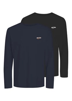 Jack&Jones Komplet 2 bluzek 12254139 Czarny Relaxed Fit ze sklepu MODIVO w kategorii T-shirty męskie - zdjęcie 168384267