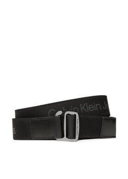 Calvin Klein Jeans Pasek Męski Slider Logo Webbing 35Mm K50K510153 Czarny ze sklepu MODIVO w kategorii Paski męskie - zdjęcie 168384458