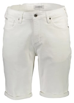 Lindbergh Szorty jeansowe 30-550000WHT Biały Loose Fit ze sklepu MODIVO w kategorii Spodenki męskie - zdjęcie 168385038