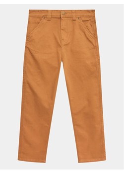 Lee Spodnie materiałowe Carpenter LEE0019 Brązowy Regular Fit ze sklepu MODIVO w kategorii Spodnie chłopięce - zdjęcie 168385407