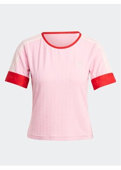 adidas T-Shirt IK7845 Różowy ze sklepu MODIVO w kategorii Bluzki damskie - zdjęcie 168386316