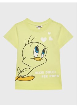 OVS T-Shirt 1764571 Żółty Regular Fit ze sklepu MODIVO w kategorii Bluzki dziewczęce - zdjęcie 168386905