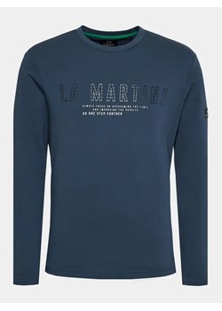 La Martina Longsleeve WMR300 JS206 Granatowy Regular Fit ze sklepu MODIVO w kategorii T-shirty męskie - zdjęcie 168387055