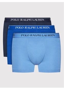 Polo Ralph Lauren Komplet 3 par bokserek 714835885009 Niebieski ze sklepu MODIVO w kategorii Majtki męskie - zdjęcie 168387245