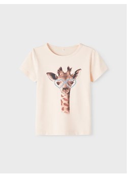 NAME IT T-Shirt 13215695 Różowy Regular Fit ze sklepu MODIVO w kategorii Koszulki niemowlęce - zdjęcie 168387258