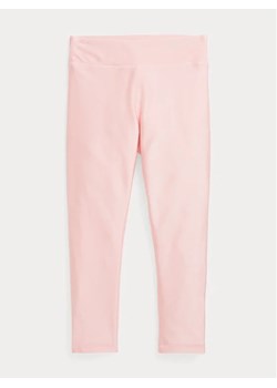 Polo Ralph Lauren Legginsy 311890292001 Różowy Slim Fit ze sklepu MODIVO w kategorii Spodnie dziewczęce - zdjęcie 168387738