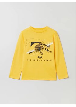 OVS Longsleeve BATMAN 1624881 Żółty Regular Fit ze sklepu MODIVO w kategorii T-shirty chłopięce - zdjęcie 168388127