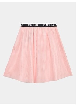 Guess Spódnica J3YD21 KBZH0 Różowy Regular Fit ze sklepu MODIVO w kategorii Spódnice dziewczęce - zdjęcie 168388766
