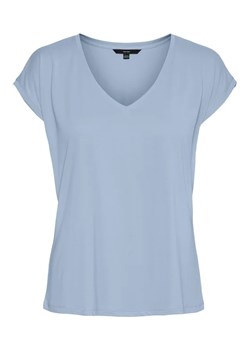 Vero Moda T-Shirt Filli 10247666 Niebieski Regular Fit ze sklepu MODIVO w kategorii Bluzki damskie - zdjęcie 168388786