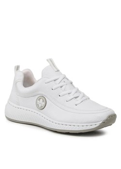 Rieker Sneakersy N5504-80 Biały ze sklepu MODIVO w kategorii Buty sportowe damskie - zdjęcie 168390516