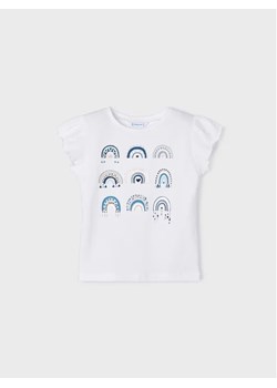Mayoral T-Shirt 3062 Biały ze sklepu MODIVO w kategorii Bluzki dziewczęce - zdjęcie 168391498