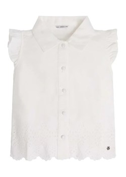 Guess Koszula J3GH05 WCVM0 Biały Regular Fit ze sklepu MODIVO w kategorii Koszule dziewczęce - zdjęcie 168393866