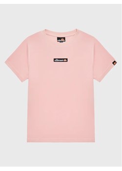 Ellesse T-Shirt Agliano S4Q17091 Różowy Regular Fit ze sklepu MODIVO w kategorii Bluzki dziewczęce - zdjęcie 168394009