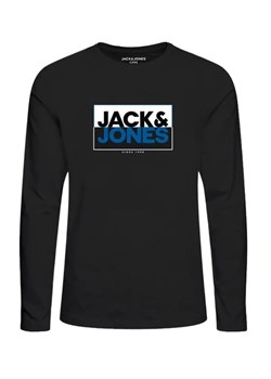 Jack&Jones Junior Bluzka 12251462 Czarny Standard Fit ze sklepu MODIVO w kategorii T-shirty chłopięce - zdjęcie 168395346