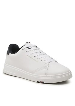 Tommy Hilfiger Sneakersy Elevated Rbw Cupsole Leather FM0FM04487 Biały ze sklepu MODIVO w kategorii Trampki męskie - zdjęcie 168397498