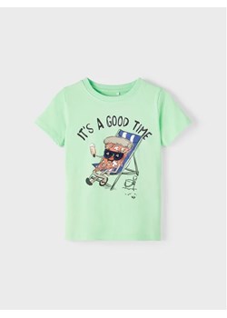 NAME IT T-Shirt 13215210 Zielony Regular Fit ze sklepu MODIVO w kategorii Koszulki niemowlęce - zdjęcie 168398958