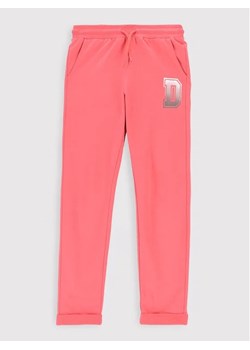 Coccodrillo Spodnie dresowe ZC2120101EVG Różowy Regular Fit ze sklepu MODIVO w kategorii Spodnie dziewczęce - zdjęcie 168399975