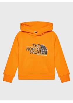 The North Face Bluza Drew Peak NF0A7X55 Pomarańczowy Regular Fit ze sklepu MODIVO w kategorii Bluzy chłopięce - zdjęcie 168402185