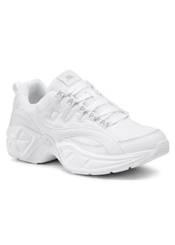 Kappa Sneakersy 242672OC Biały ze sklepu MODIVO w kategorii Buty sportowe damskie - zdjęcie 168402269
