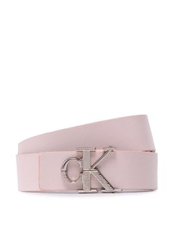 Calvin Klein Jeans Pasek Damski Mono Hw lthr Belt 30Mm K60K610592 Różowy ze sklepu MODIVO w kategorii Paski damskie - zdjęcie 168403145