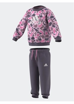 adidas Komplet dresowy IK8328 Różowy Regular Fit ze sklepu MODIVO w kategorii Dresy dla niemowlaka - zdjęcie 168403215