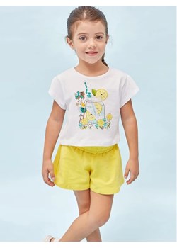 Mayoral Komplet t-shirt i szorty sportowe 3213 Kolorowy Regular Fit ze sklepu MODIVO w kategorii Komplety dziewczęce - zdjęcie 168403948