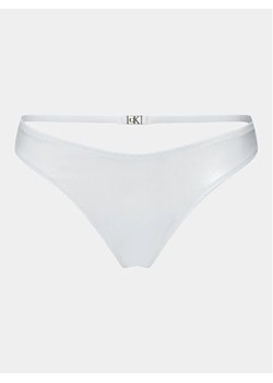 Calvin Klein Swimwear Dół od bikini KW0KW02251 Biały ze sklepu MODIVO w kategorii Stroje kąpielowe - zdjęcie 168404736