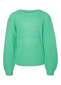 Vero Moda Girl Sweter Sayla 10272974 Zielony Regular Fit ze sklepu MODIVO w kategorii Swetry dziewczęce - zdjęcie 168404957
