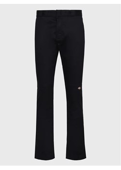 Dickies Spodnie materiałowe Double DK0A4YBCBLK Czarny Slim Fit ze sklepu MODIVO w kategorii Spodnie męskie - zdjęcie 168404989