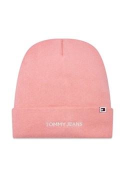 Tommy Jeans Czapka Tjw Linear Logo Beanie AW0AW15843 Różowy ze sklepu MODIVO w kategorii Czapki zimowe damskie - zdjęcie 168406478