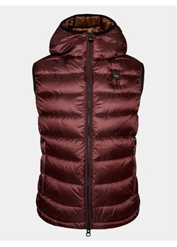 Blauer Kamizelka 23WBLUX03081 Brązowy Regular Fit ze sklepu MODIVO w kategorii Kamizelki męskie - zdjęcie 168409765