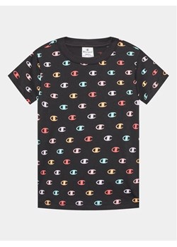 Champion T-Shirt 404617 Czarny Regular Fit ze sklepu MODIVO w kategorii T-shirty chłopięce - zdjęcie 168410167