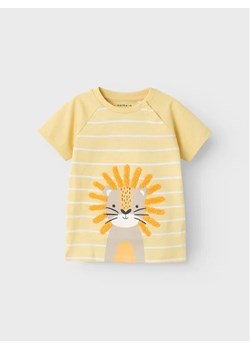 NAME IT T-Shirt 13217670 Żółty Regular Fit ze sklepu MODIVO w kategorii Koszulki niemowlęce - zdjęcie 168412108
