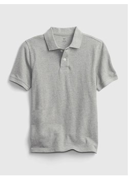 Gap Polo 763889-03 Szary Regular Fit ze sklepu MODIVO w kategorii T-shirty chłopięce - zdjęcie 168413075