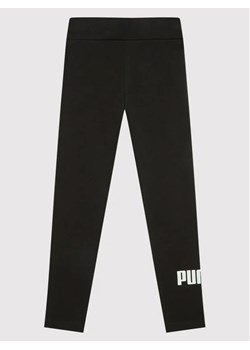 Puma Legginsy Essentials Logo 587035 Czarny Tight Fit ze sklepu MODIVO w kategorii Spodnie dziewczęce - zdjęcie 168413346