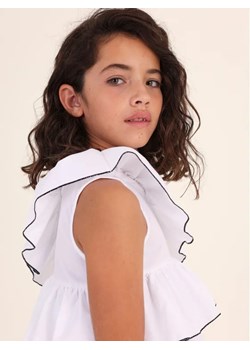 Mayoral Bluzka 6191 Biały ze sklepu MODIVO w kategorii Bluzki dziewczęce - zdjęcie 168413688