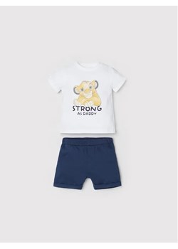 OVS Komplet t-shirt i spodenki DISNEY 1476910 Biały Regular Fit ze sklepu MODIVO w kategorii Komplety niemowlęce - zdjęcie 168415567