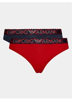 Emporio Armani Underwear Komplet 2 par fig 163334 3F225 28235 Granatowy ze sklepu MODIVO w kategorii Majtki damskie - zdjęcie 168415647