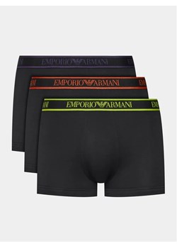 Emporio Armani Underwear Komplet 3 par bokserek 111357 3F717 29821 Czarny ze sklepu MODIVO w kategorii Majtki męskie - zdjęcie 168416048