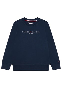Tommy Hilfiger Bluza Essential Sweatshirt KS0KS00212 Granatowy Regular Fit ze sklepu MODIVO w kategorii Bluzy chłopięce - zdjęcie 168416095