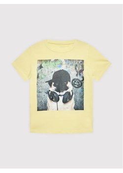 NAME IT T-Shirt 13200152 Żółty Regular Fit ze sklepu MODIVO w kategorii T-shirty chłopięce - zdjęcie 168416245