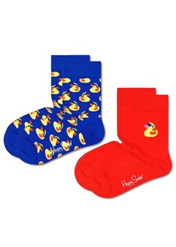 Happy Socks Zestaw 2 par wysokich skarpet dziecięcych KRDU02-0200 Kolorowy ze sklepu MODIVO w kategorii Skarpetki dziecięce - zdjęcie 168417185