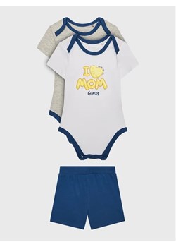 Guess Komplet 2 par body i szorty P3GG02 KAEE0 Kolorowy Regular Fit ze sklepu MODIVO w kategorii Komplety niemowlęce - zdjęcie 168417606