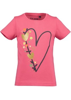 Blue Seven T-Shirt 702269 X Różowy Regular Fit ze sklepu MODIVO w kategorii Bluzki dziewczęce - zdjęcie 168418279