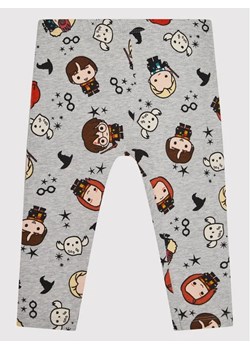 United Colors Of Benetton Legginsy HARRY POTTER 3VLUCF002 Szary Slim Fit ze sklepu MODIVO w kategorii Legginsy niemowlęce - zdjęcie 168419366