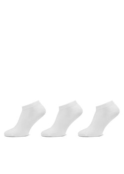 Pepe Jeans Zestaw 3 par niskich skarpet unisex Tr 3P PMU30022 Biały ze sklepu MODIVO w kategorii Skarpetki damskie - zdjęcie 168420948
