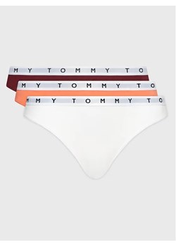Tommy Hilfiger Komplet 3 par fig klasycznych Bikini UW0UW03286 Kolorowy ze sklepu MODIVO w kategorii Majtki damskie - zdjęcie 168421019