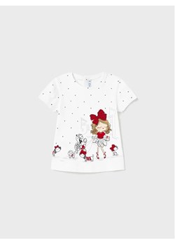 Mayoral T-Shirt 1004 Biały Regular Fit ze sklepu MODIVO w kategorii Koszulki niemowlęce - zdjęcie 168422639
